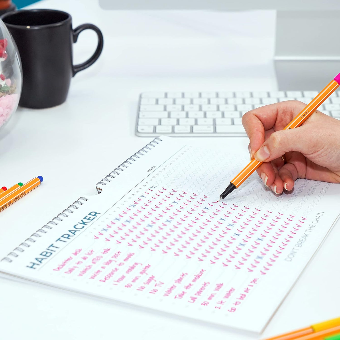 Habit Tracker (Don't Break The Chain)