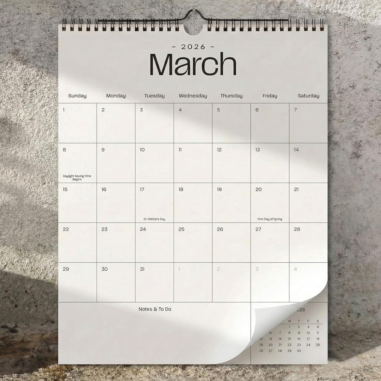 The 2026 Finisher Calendar — 19-Month Wall Edition
