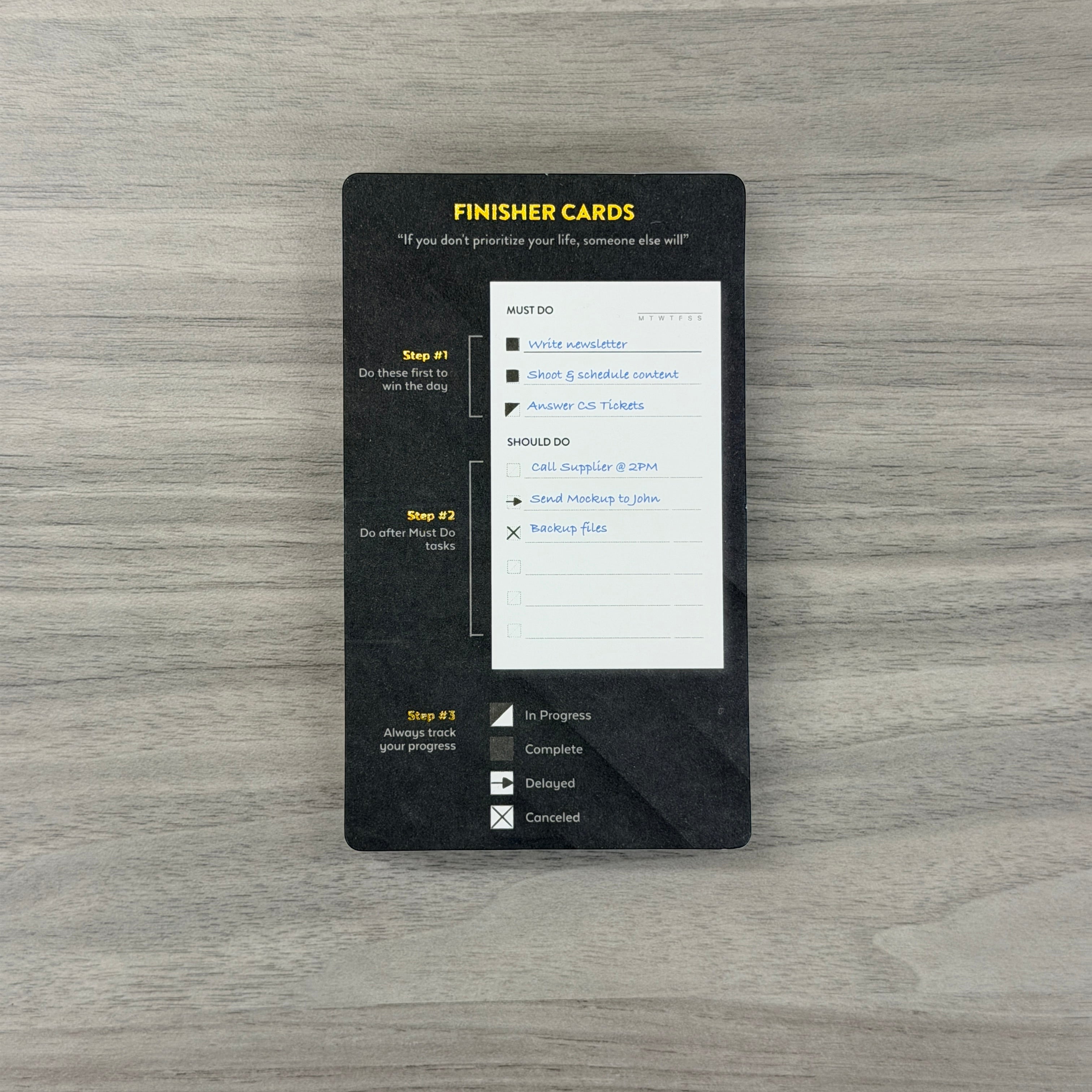 Finisher Cards (Starter Kit)