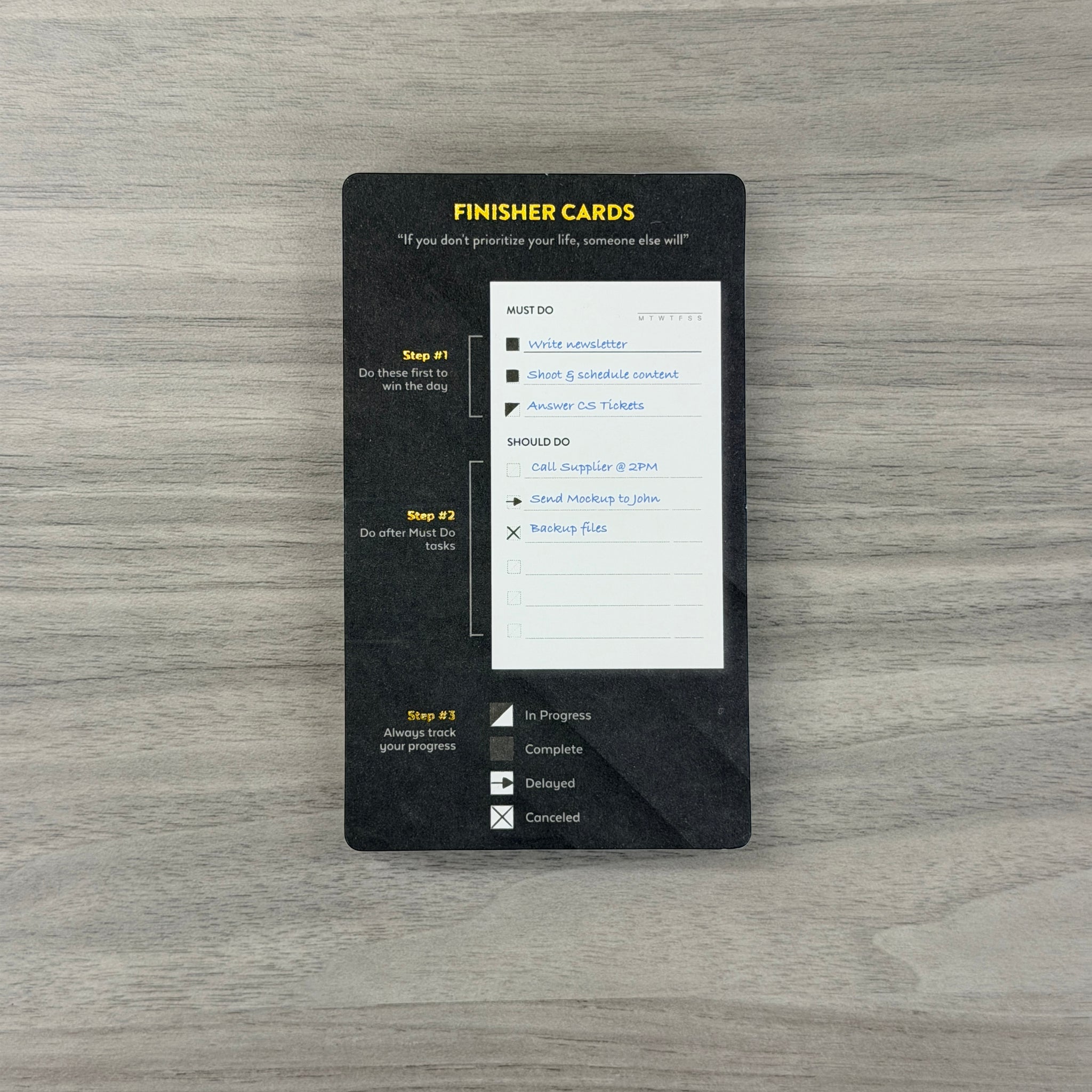 Finisher Cards (Starter Kit)