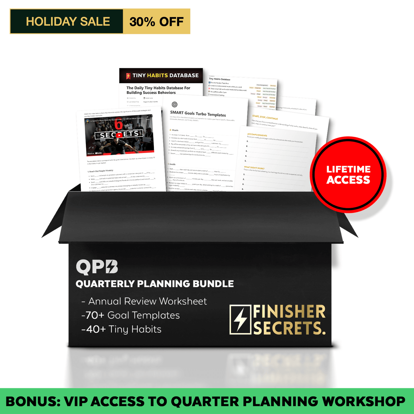 Quarterly Planning Templates (Digital)