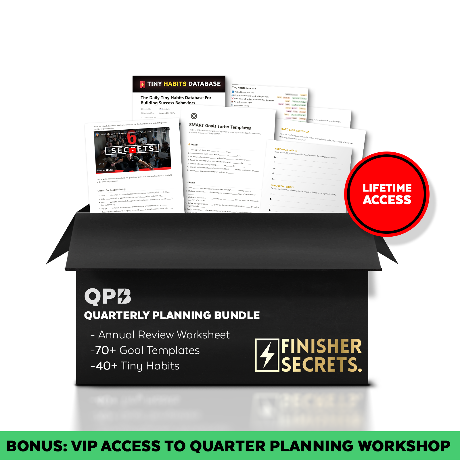 Quarterly Planning Templates (Digital)