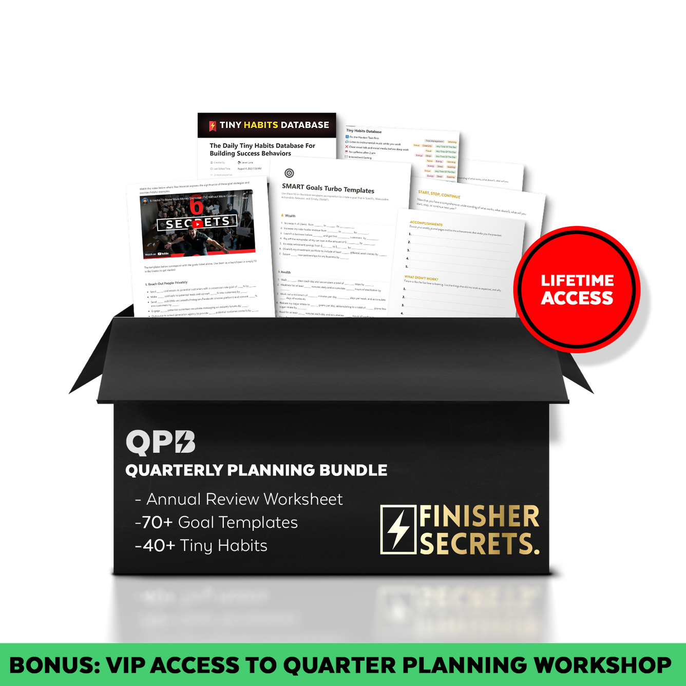 Quarterly Planning Templates (Digital)