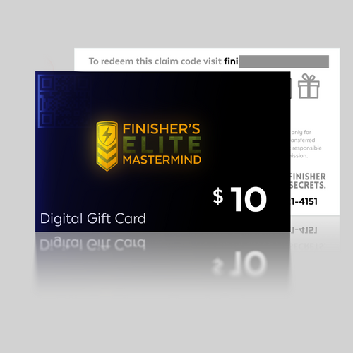 Finisher Secrets Gift Card